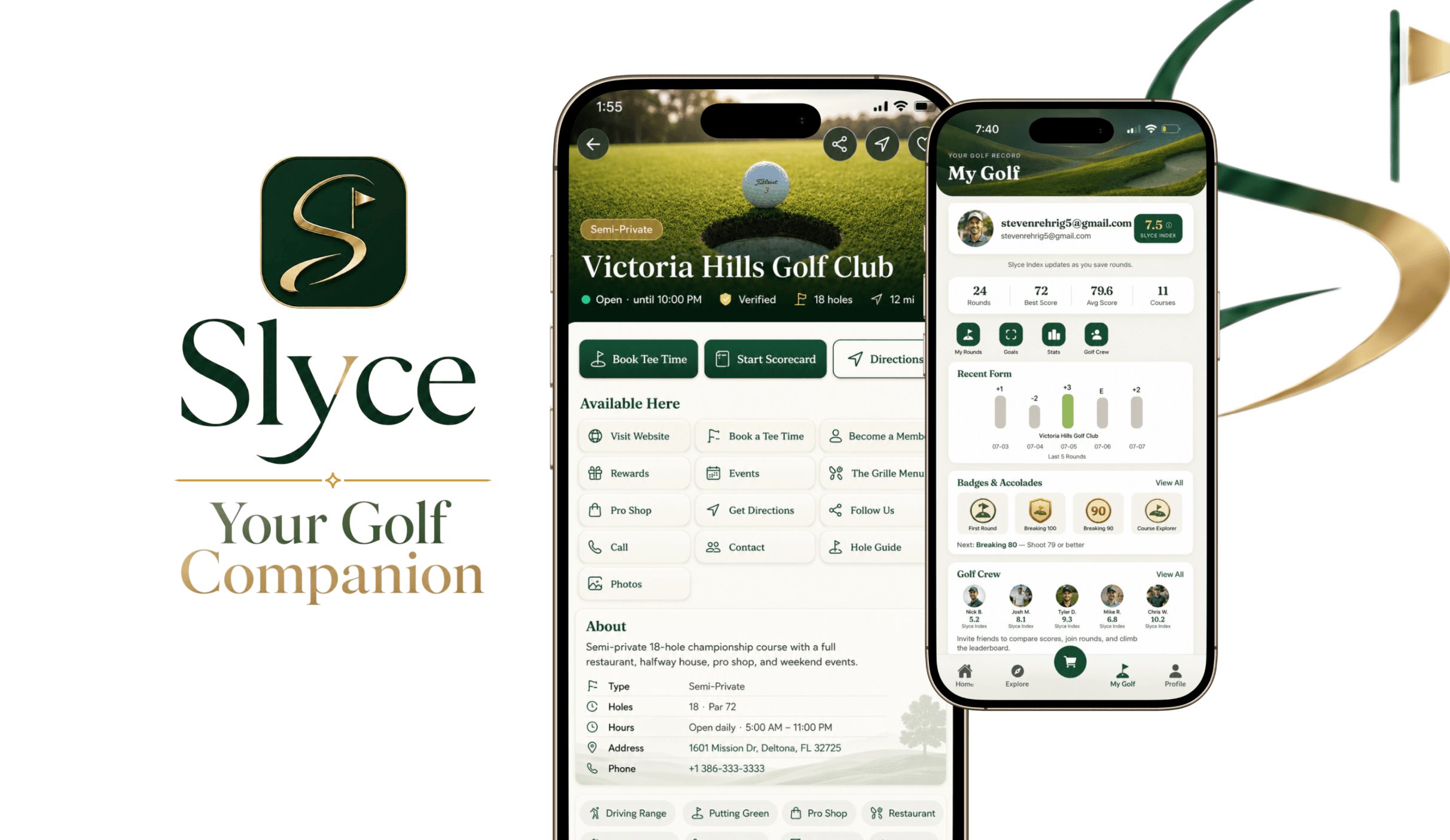 Slyce — The Golf Venue Ecosystem