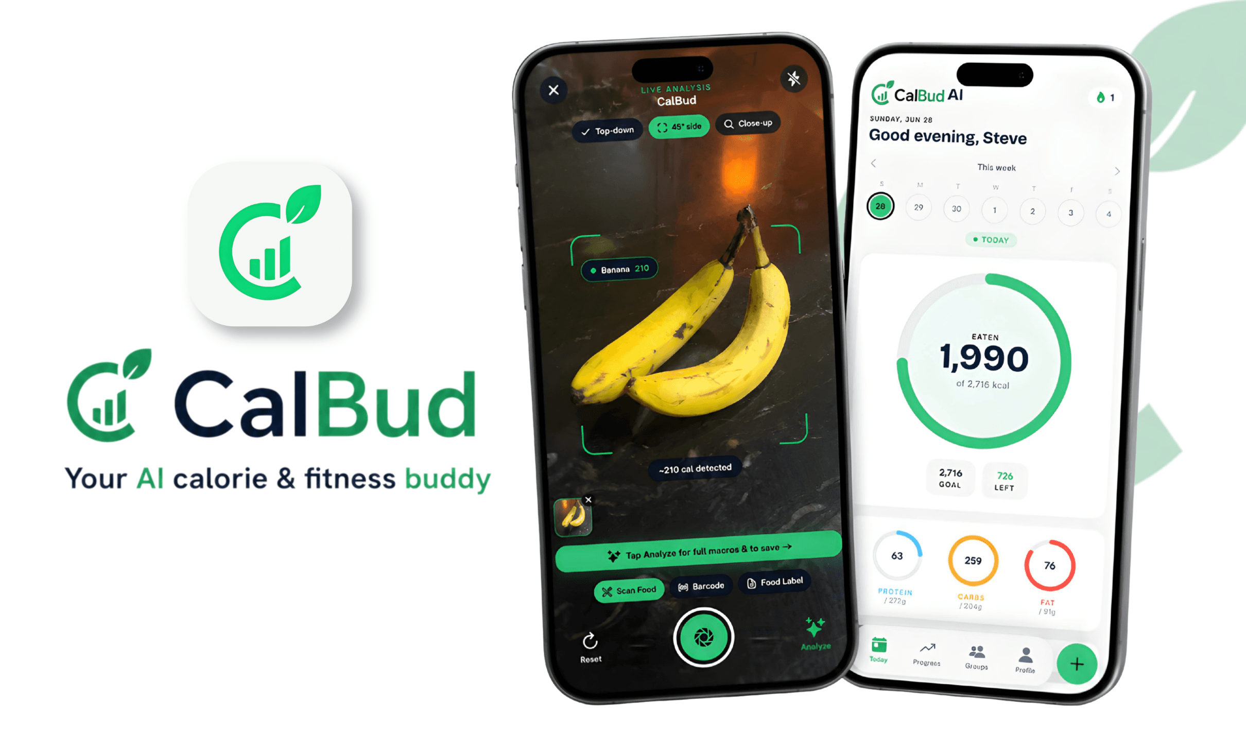 CalBud AI — AI Calorie & Macro Tracker